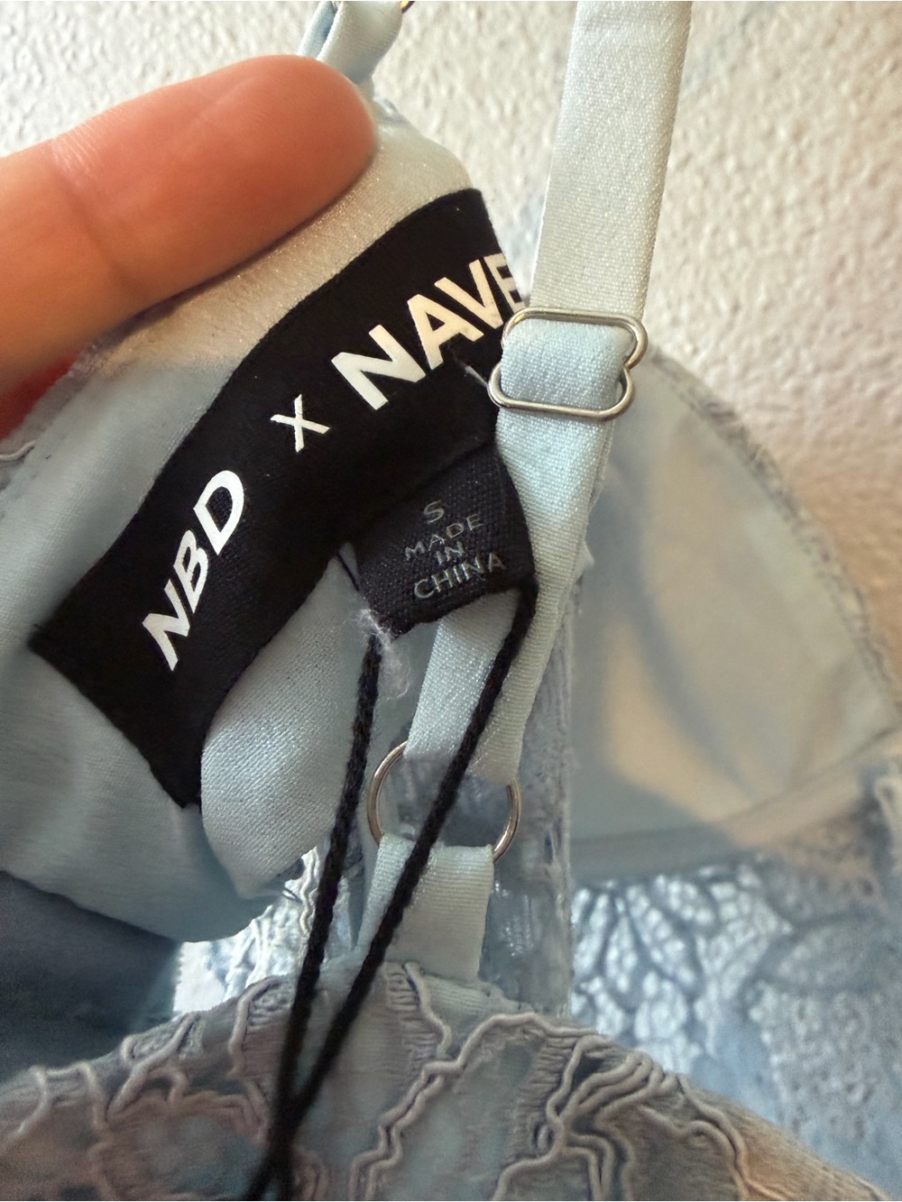 NBD x Naven Lilia Dress in Ice Blue - Picture 6 of 6